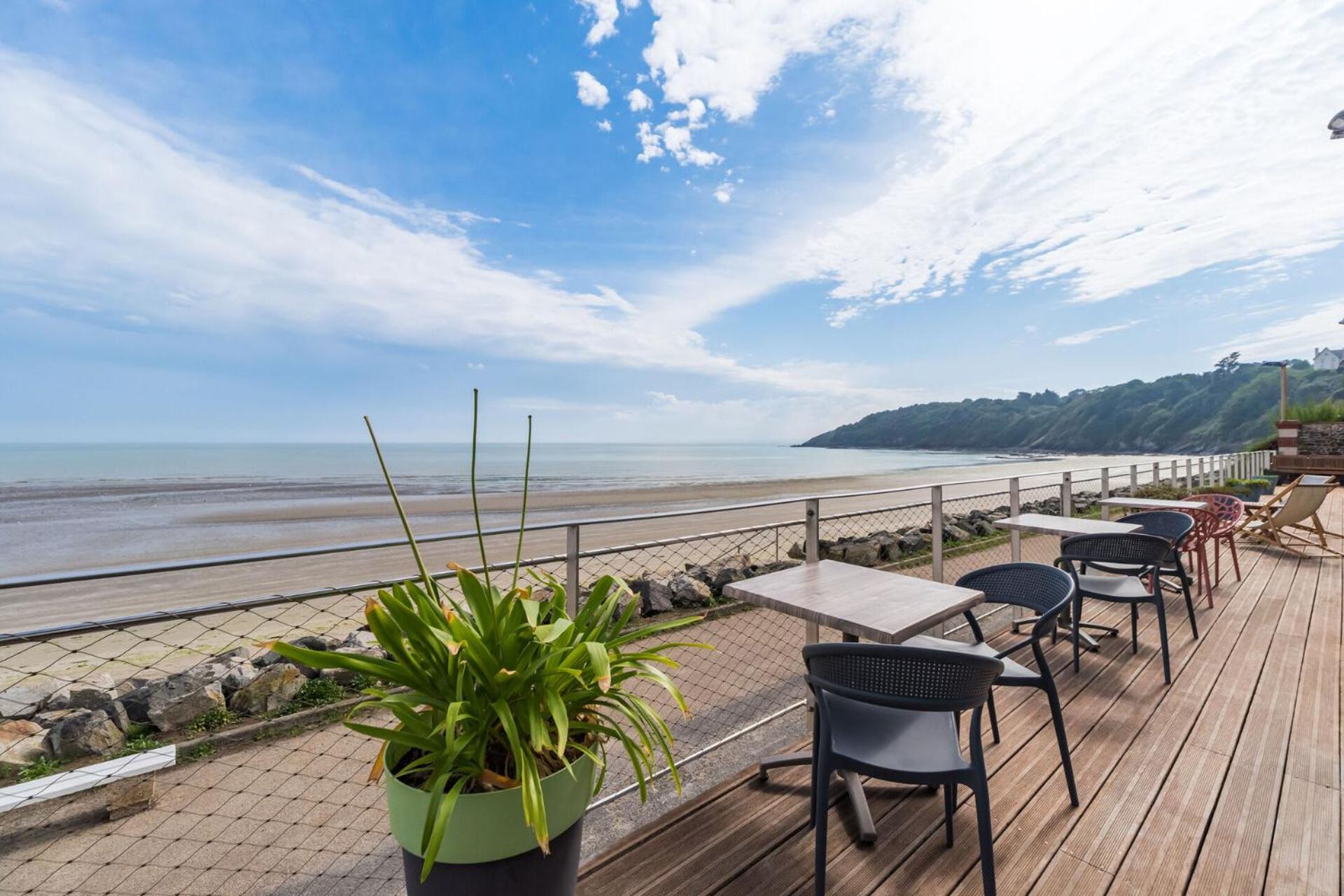 Hotel Mileade De La Plage - Binic Eksteriør billede